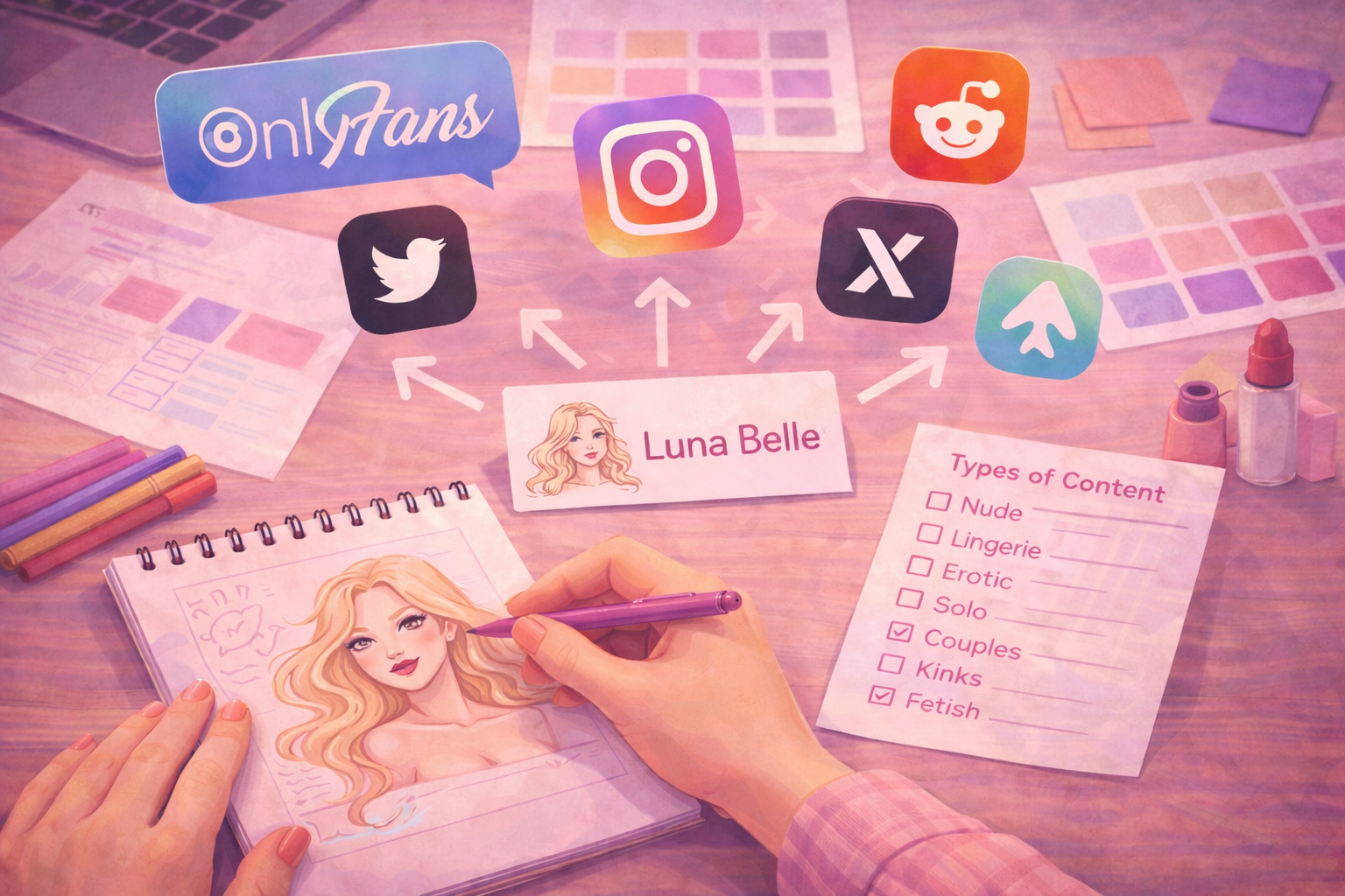 Brand Development For OnlyFans Management Company